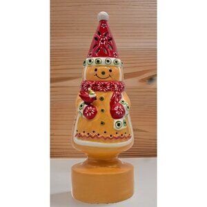 Temptations By Tara Gingerbread Man Light Up Multi Color Change+ White Christmas